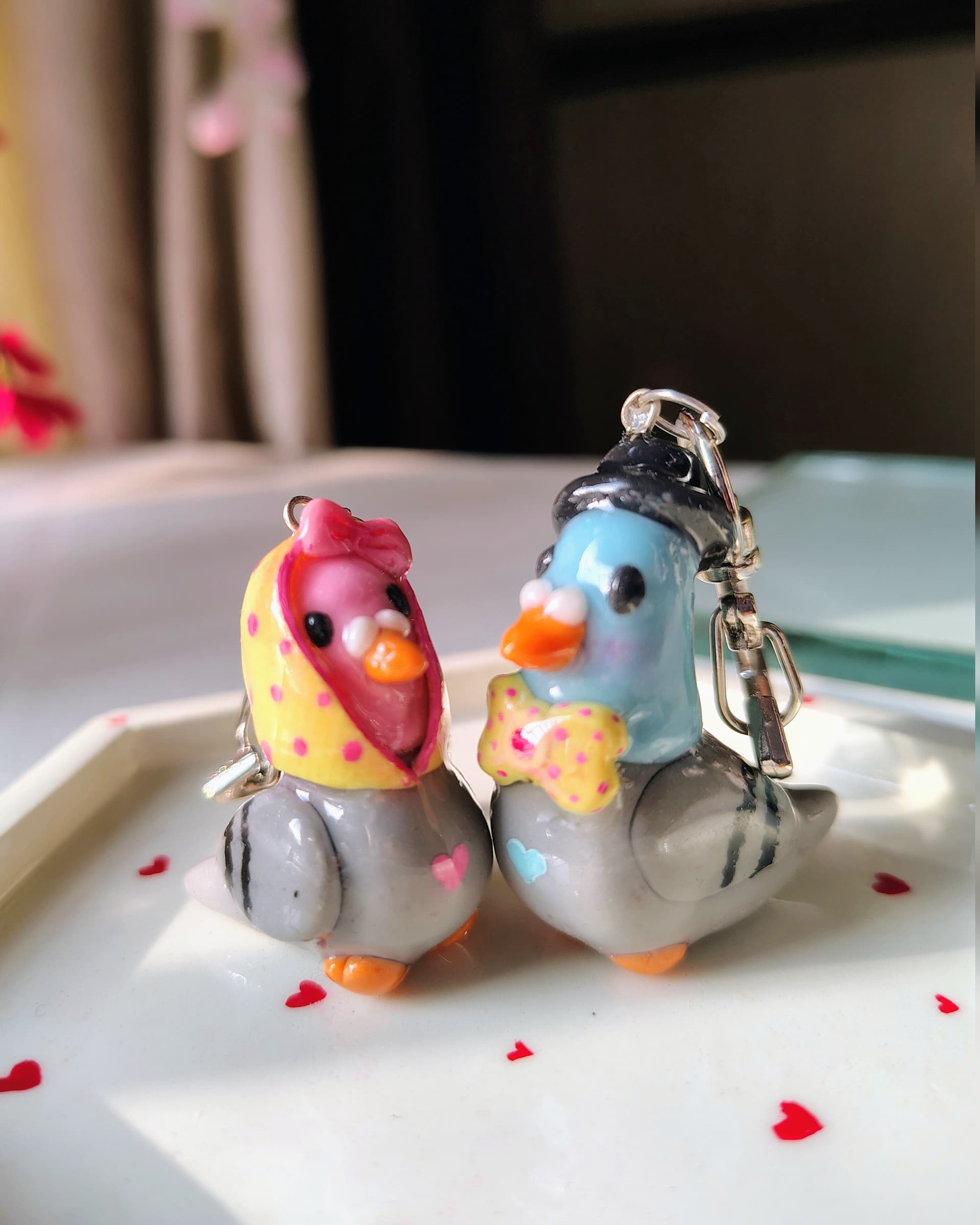 Handmade Clay Charms to Brighten Your Day