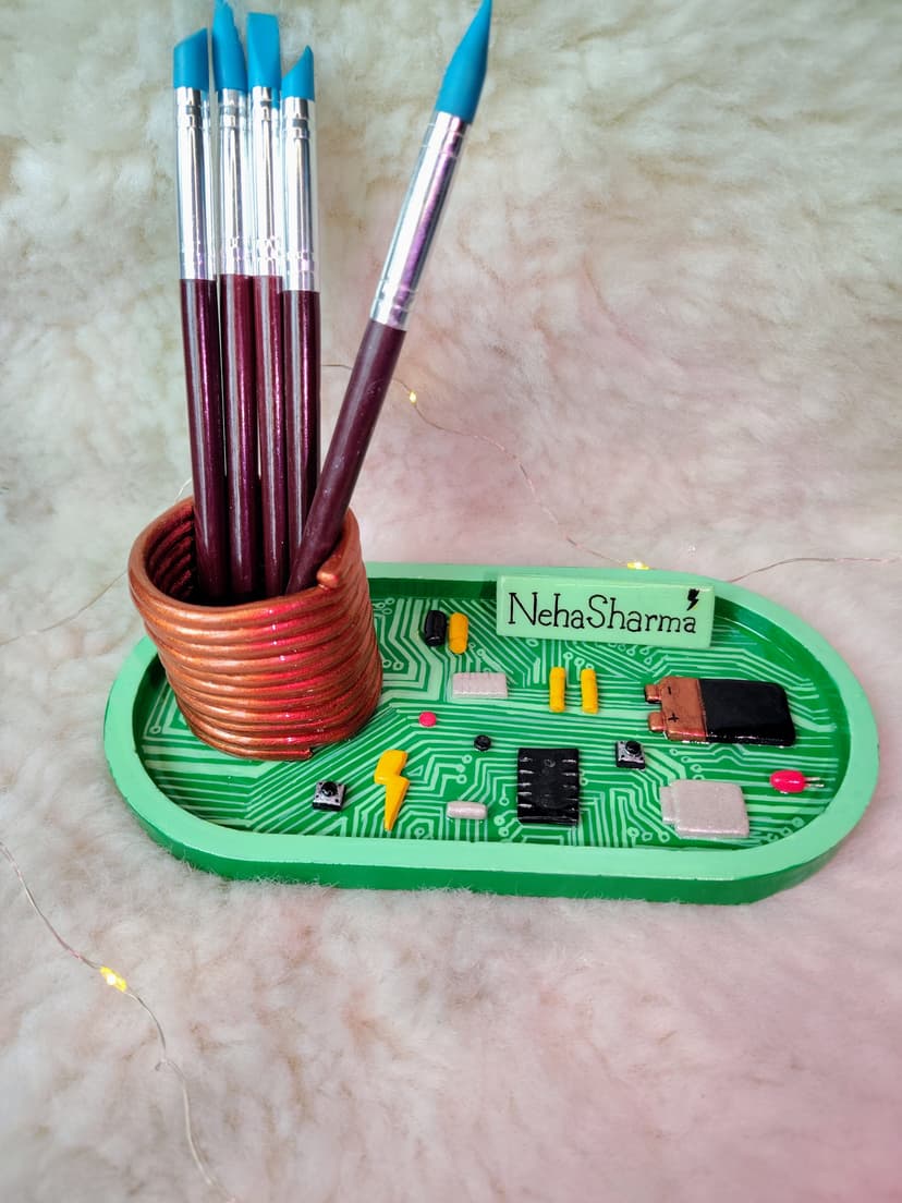 Customised tray for electrical engineer πβ¨